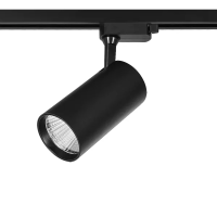 Трековый светильник спот светодиодный Volpe ULB-Q276 32W/3000К 32 Вт однофазный цвет черный Трековый светильник спот светодиодный Volpe ULB-Q276 32W/3000К 32 Вт однофазный цвет черный