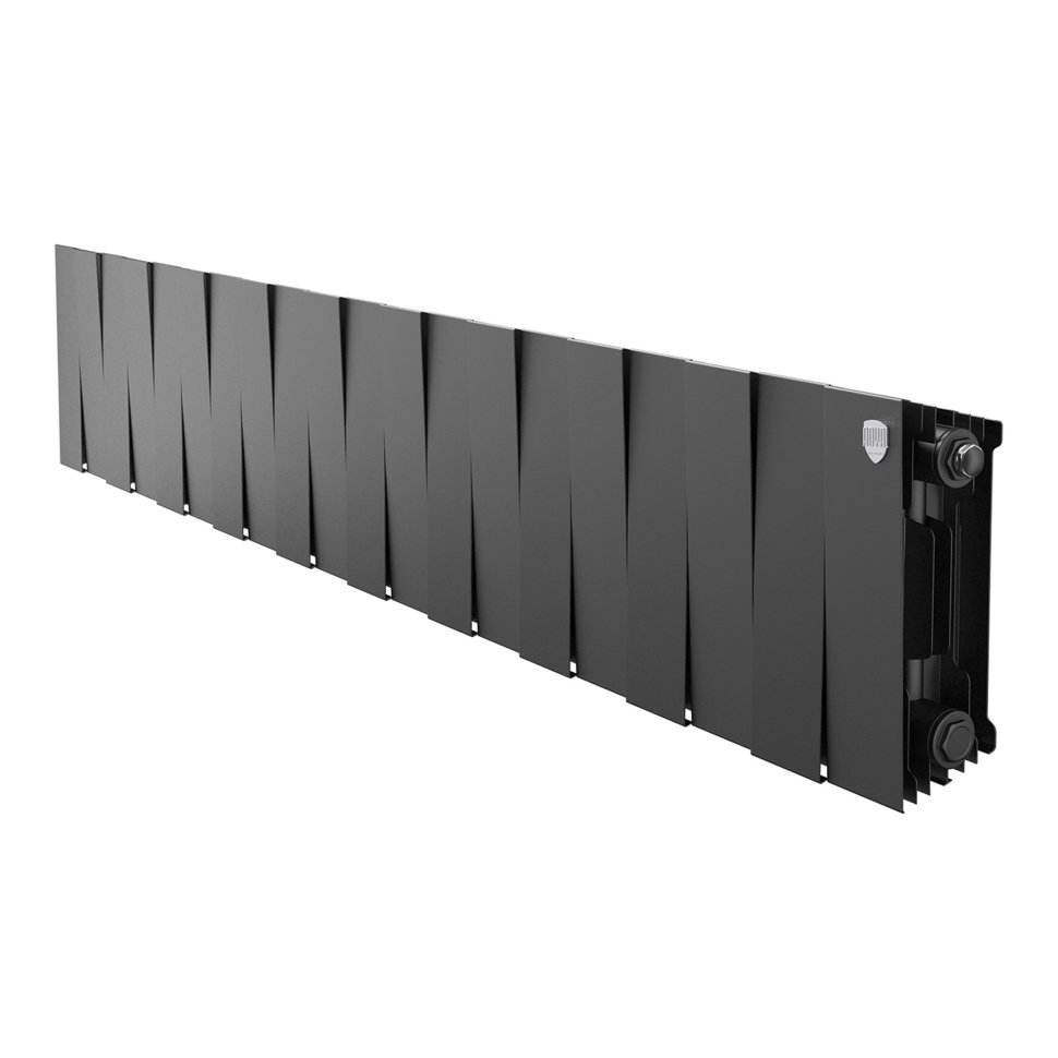 Радиатор биметаллический Royal Thermo PianoForte 200 Чёрный - 20 секц.