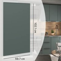 Фасад для кухонного шкафа Инта 59.7x102.1 см Delinia ID МДФ цвет зеленый