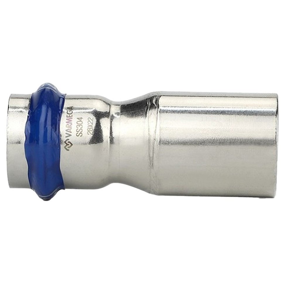 Муфта-вставка VARMEGA однораструбная Inox Press переходная 35ax22