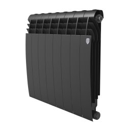 Радиатор биметаллический Royal Thermo BILINER B 500 Чёрный - 8 секц.