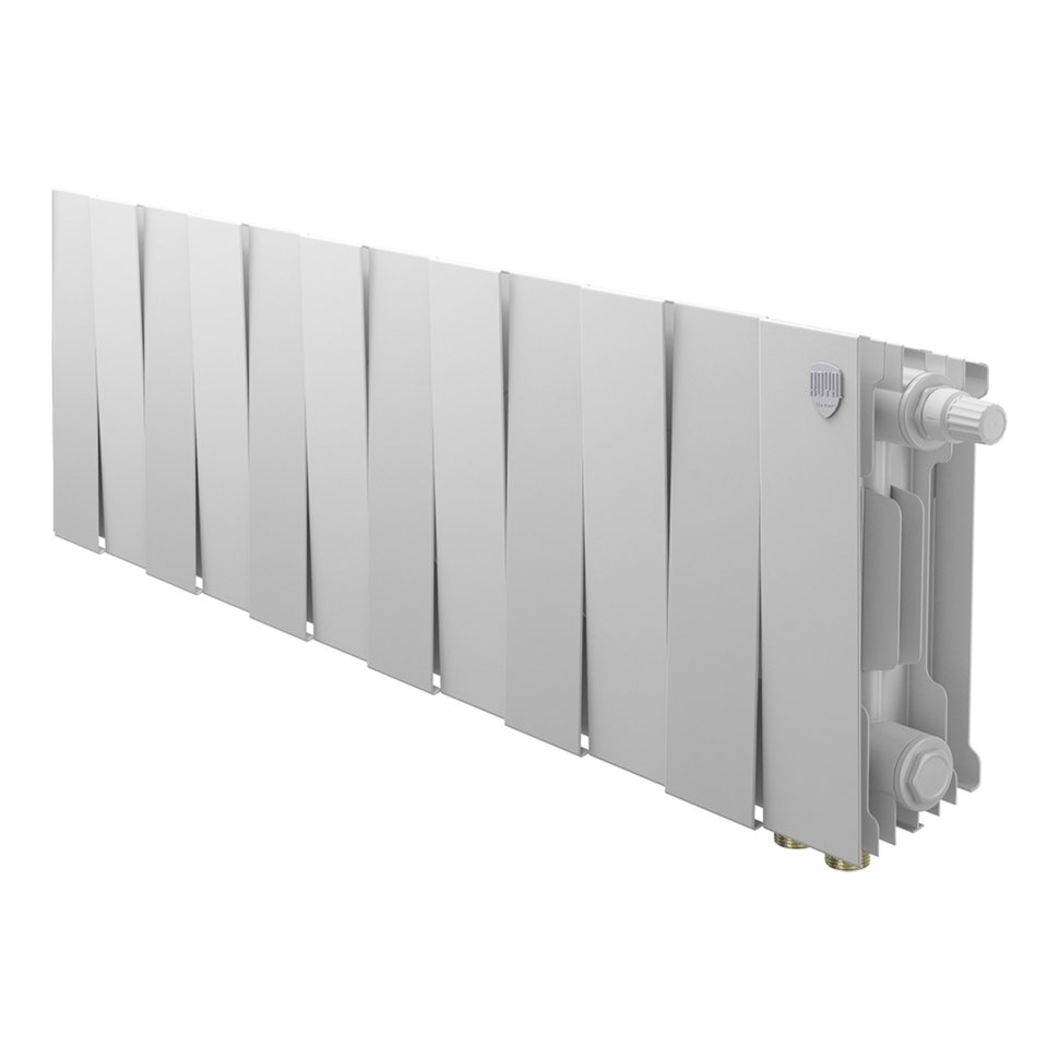 Радиатор биметаллический Royal Thermo PianoForte 200 Белый VR80 - 12 секц.