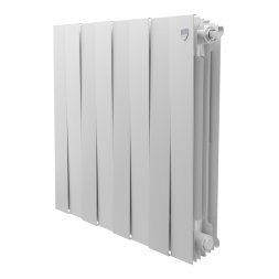 Радиатор биметаллический Royal Thermo PianoForte 500 Белый - 8 секц.