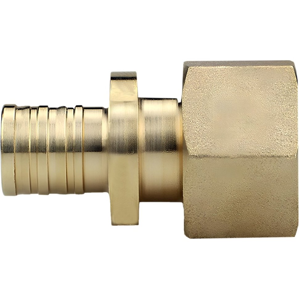 Муфта VARMEGA Slide-fit переходная (переходник) ВР, 32х1, аксиальная, латунь, VM51319