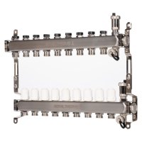 Коллектор Royal Thermo нерж. в сборе универсальный 1 ВР-3/4 НР с автомат. воздухоотвод-ми 9 вых. Коллектор Royal Thermo нерж. в сборе универсальный 1 ВР-3/4 НР с автомат. воздухоотвод-ми 9 вых.