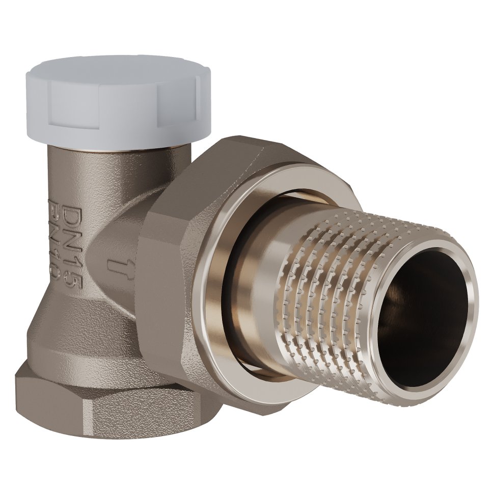 Клапан запорный угловой Royal Thermo 1/2