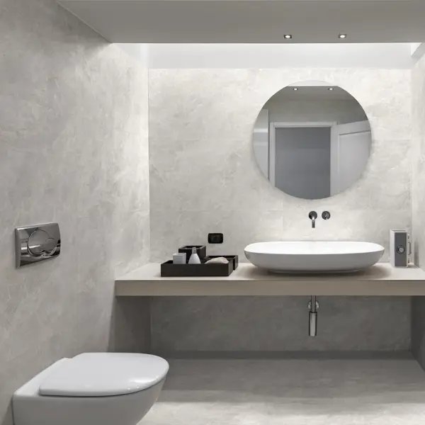 Глазурованный керамогранит Global Tile Anatolia 60x120 см 1.44 м² матовый цвет светло-серый