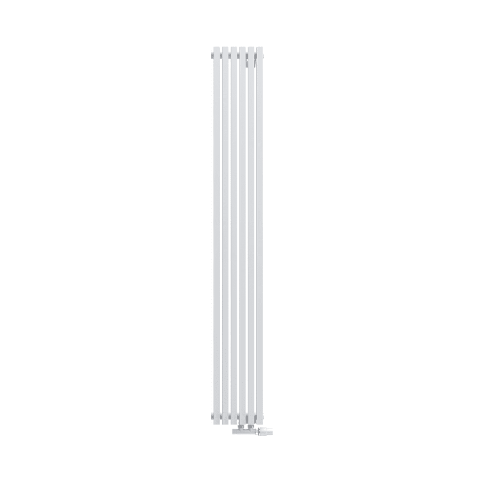 Радиатор КЗТО QUADRUM 30 V 1- 1750-6 RT RAL1T104S9016 (белый муар)