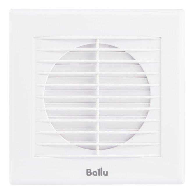 Вентилятор вытяжной Ballu BAF-EX 100 G с грав. жалюзи