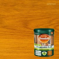 Защитно-декоративный антисептик лессирующий Omnitex Standard Plus полуматовый орегон 0.9 л Защитно-декоративный антисептик лессирующий Omnitex Standard Plus полуматовый орегон 0.9 л