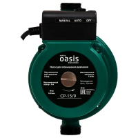 Насос повышения давления Oasis CNP 15/9 160 мм с гайками 1/2" Насос повышения давления Oasis CNP 15/9 160 мм с гайками 1/2"