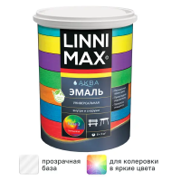 Эмаль Linnimax цвет прозрачный глянцевый база Б3 0.85 л Эмаль Linnimax цвет прозрачный глянцевый база Б3 0.85 л
