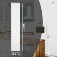 Фасад для кухонного шкафа Ньюпорт 14.7x76.5 см Delinia ID МДФ цвет белый Фасад для кухонного шкафа Ньюпорт 14.7x76.5 см Delinia ID МДФ цвет белый