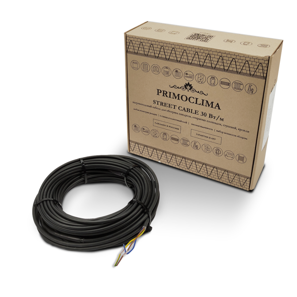 Нагревательная секция уличного кабеля PRIMOCLIMA PCSC30-60-1820