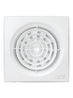 Вентилятор накладной AURA D125 обратный клапан DICITI